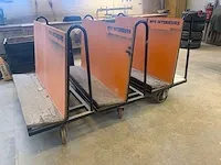 Platen transportkar (5x) - afbeelding 1 van  6