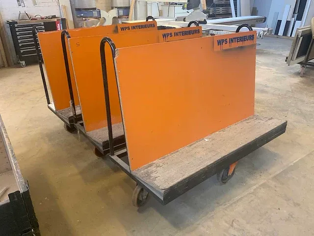 Platen transportkar (5x) - afbeelding 4 van  6