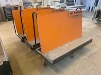 Platen transportkar (5x) - afbeelding 4 van  6