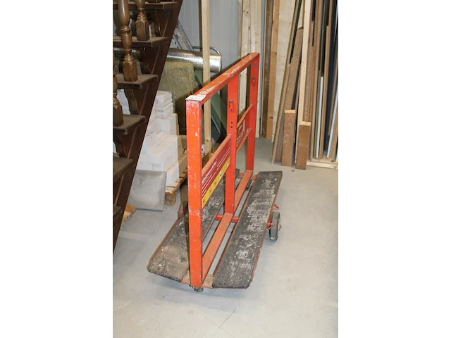 Platenkar met lengte 145 cm. - afbeelding 2 van  2