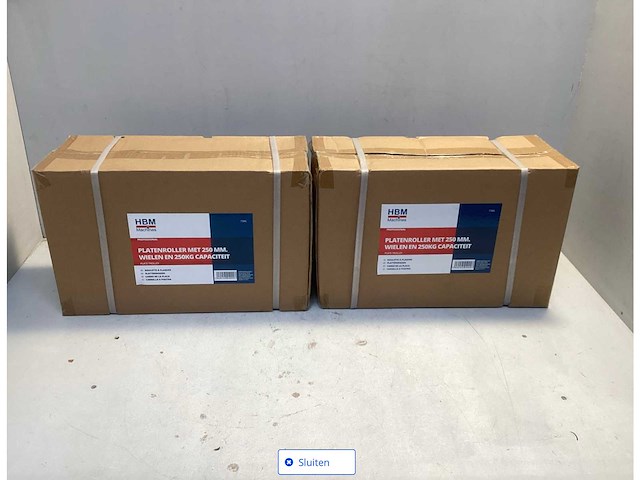 Platenroller - 250 kilo - afbeelding 2 van  6