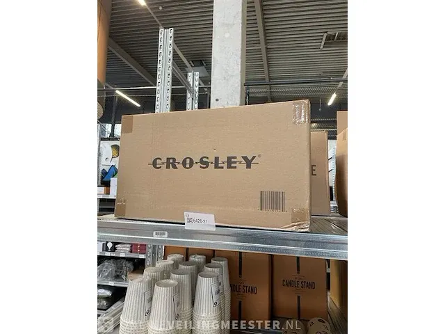 Platenspeler crosley, t150c-wh4 - afbeelding 6 van  6
