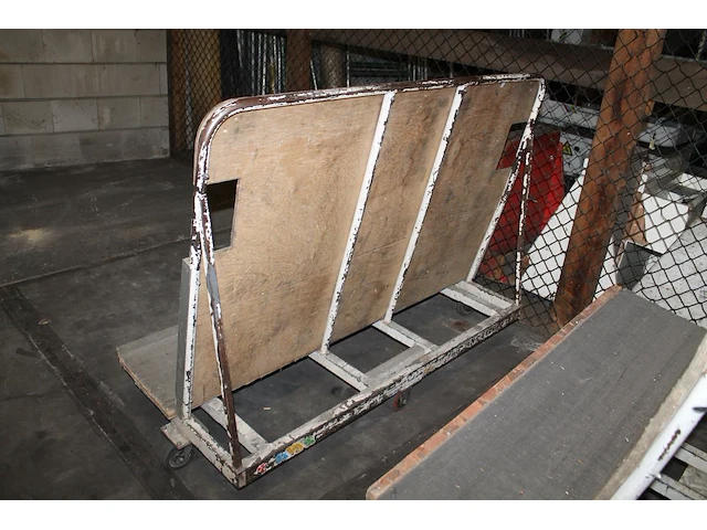 Platenwagen lengte 150 cm. - afbeelding 2 van  2