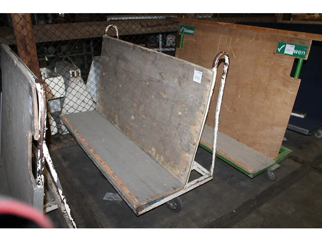 Platenwagen lengte 150 cm. - afbeelding 1 van  2