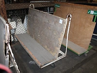 Platenwagen lengte 150 cm. - afbeelding 1 van  2