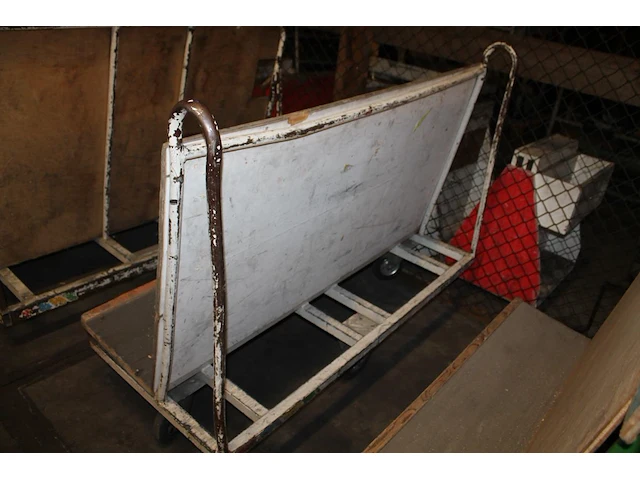 Platenwagen lengte 150 cm. - afbeelding 2 van  2