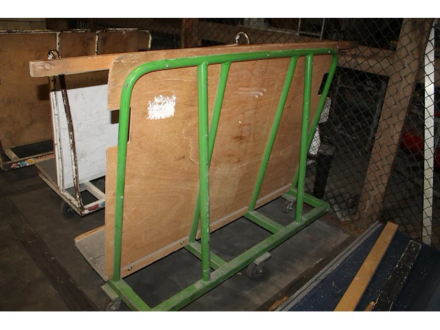 Platenwagen lengte 150 cm. - afbeelding 2 van  2