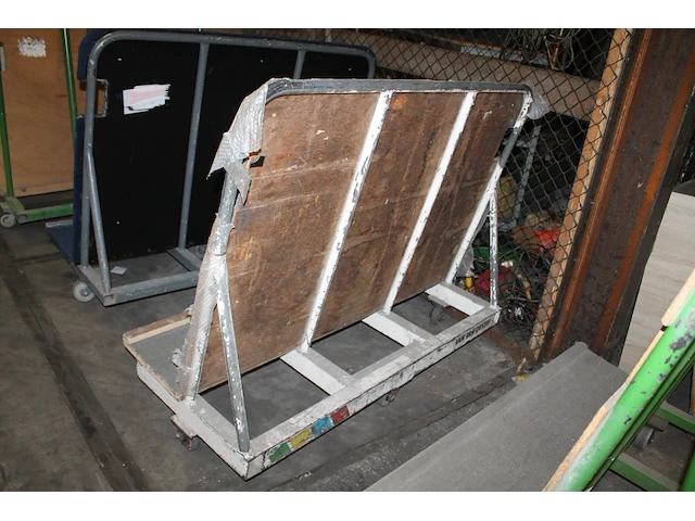 Platenwagen lengte 150 cm. - afbeelding 2 van  2