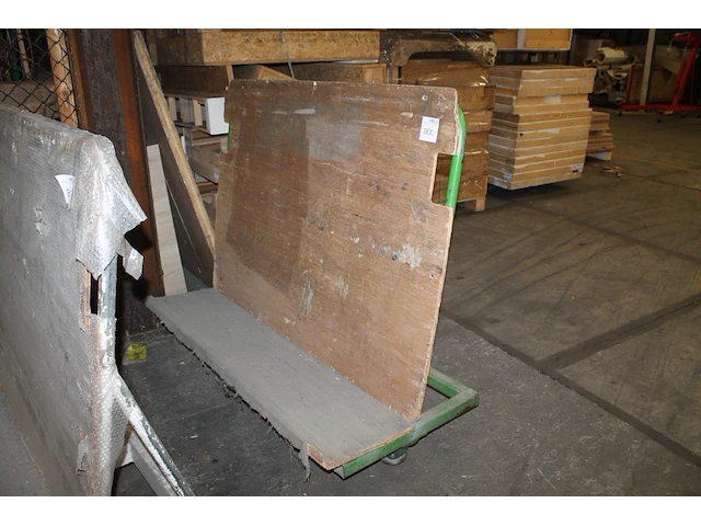 Platenwagen lengte 150 cm. - afbeelding 1 van  2