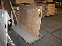 Platenwagen lengte 150 cm. - afbeelding 1 van  2