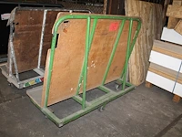 Platenwagen lengte 150 cm. - afbeelding 2 van  2