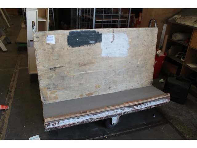 Platenwagen lengte circa 150 cm - afbeelding 1 van  2
