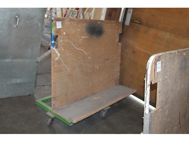 Platenwagen lengte circa 150 cm - afbeelding 1 van  2