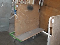 Platenwagen lengte circa 150 cm - afbeelding 1 van  2