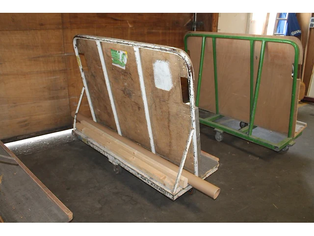 Platenwagen lengte circa 150 cm - afbeelding 2 van  2
