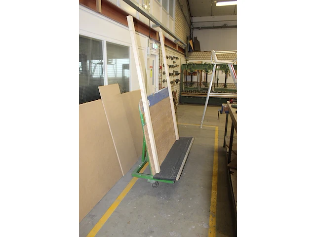 Platenwagen met lengte 154 cm. - afbeelding 2 van  3