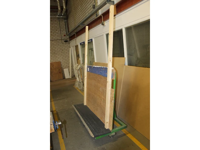 Platenwagen met lengte 154 cm. - afbeelding 3 van  3