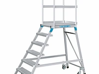 Platformtrap verrijdbaar 1.44 meter zarges, 41954 - afbeelding 1 van  1