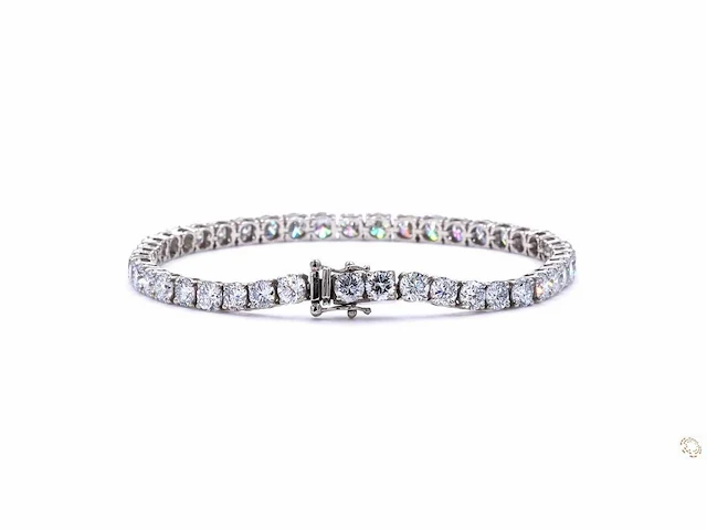 Platina armband met 11,17 crt. diamant - afbeelding 1 van  7