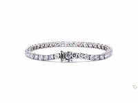 Platina armband met 11,17 crt. diamant - afbeelding 1 van  7