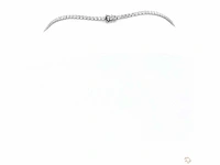 Platina hals ketting met 11,64 crt. diamant - afbeelding 6 van  10