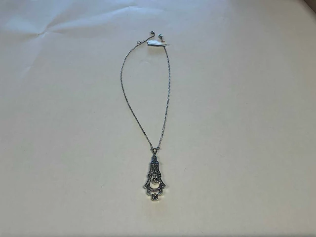 Platina ketting - afbeelding 1 van  4