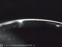 Platina ring met 1.80 carat aan diamanten (gecertificeerd) - afbeelding 2 van  10