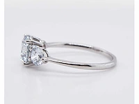 Platina ring met 2,50 crt. diamant - afbeelding 5 van  7