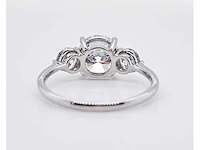Platina ring met 2,50 crt. diamant - afbeelding 6 van  7