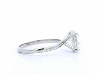 Platina ring met 3,02 crt. diamant - afbeelding 4 van  8