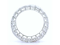 Platina ring met 5,00 crt. diamant - afbeelding 5 van  8