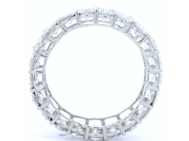 Platina ring met 5,00 crt. diamant - afbeelding 6 van  8