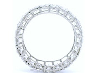 Platina ring met 5,00 crt. diamant - afbeelding 6 van  8