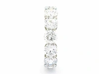 Platina ring met 5,10 crt. diamant - afbeelding 1 van  8