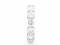 Platina ring met 5,10 crt. diamant - afbeelding 7 van  8
