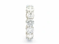 Platina ring met 5,10 crt. diamant - afbeelding 8 van  8