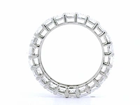 Platina ring met 5,15 crt. diamant - afbeelding 2 van  10