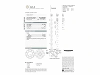 Platina ring met briljant geslepen diamanten - afbeelding 6 van  8