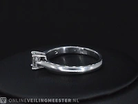 Platina ring met diamant en gia certificaat - afbeelding 2 van  6