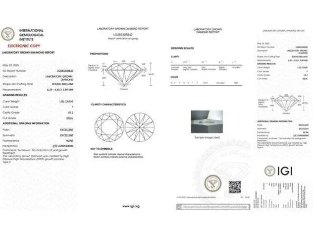 Platina ring met diamanten 1.3 ct (gecertificeerd) - nieuw - afbeelding 4 van  10