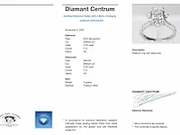 Platina ring met een diamant van 2.00 carat - afbeelding 3 van  5