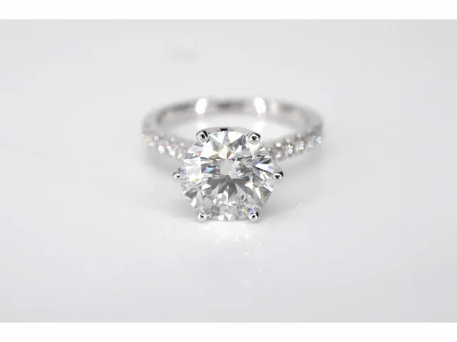 Platina ring met een diamant van 2.00 carat - afbeelding 4 van  5