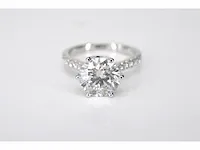Platina ring met een diamant van 2.00 carat - afbeelding 4 van  5