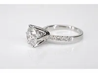 Platina ring met een diamant van 2.00 carat - afbeelding 5 van  5