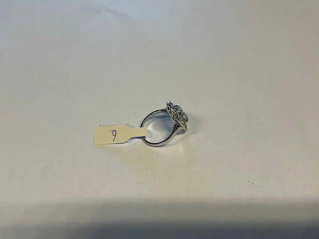 Platina ring - afbeelding 3 van  3