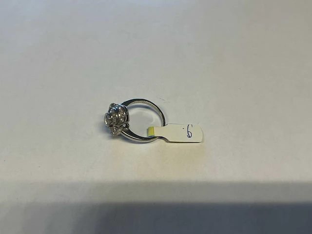 Platina ring - afbeelding 2 van  3