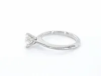 Platina tiffany solitair ring met diamant 0.72 carat - afbeelding 7 van  11