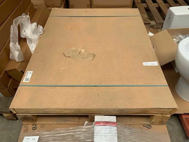 Plato centuria cover 110x90 blanco mcbath douchebak - afbeelding 2 van  2