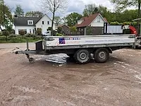 Platte aanhangwagen hapert al 2000kg 330x180cm 2005 - afbeelding 1 van  1