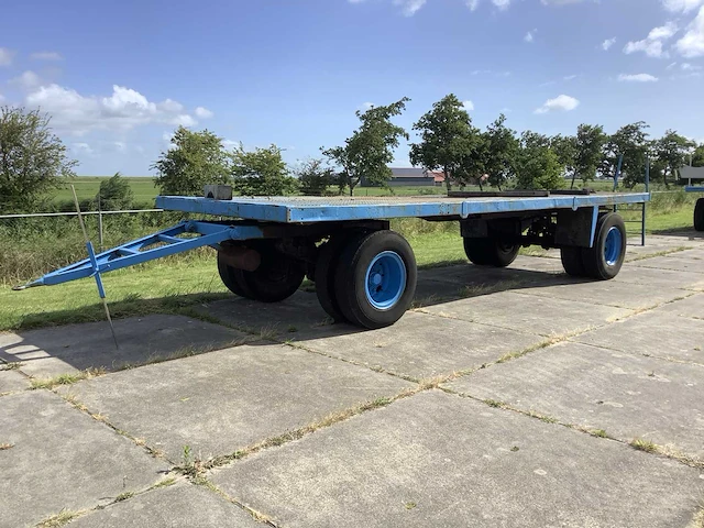 Platte wagen 950x240x130cm - afbeelding 1 van  8